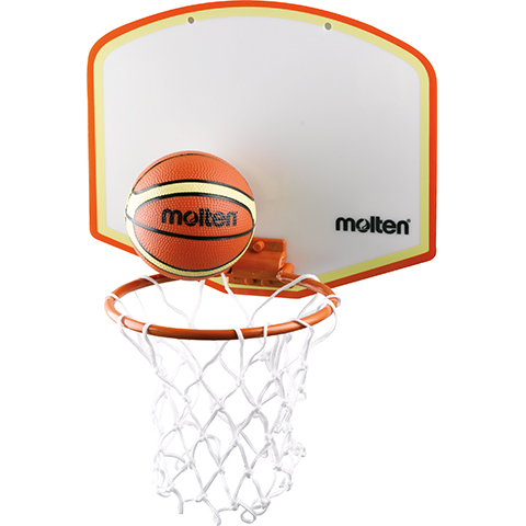 Molten Minibasketball Set Klebehalterung