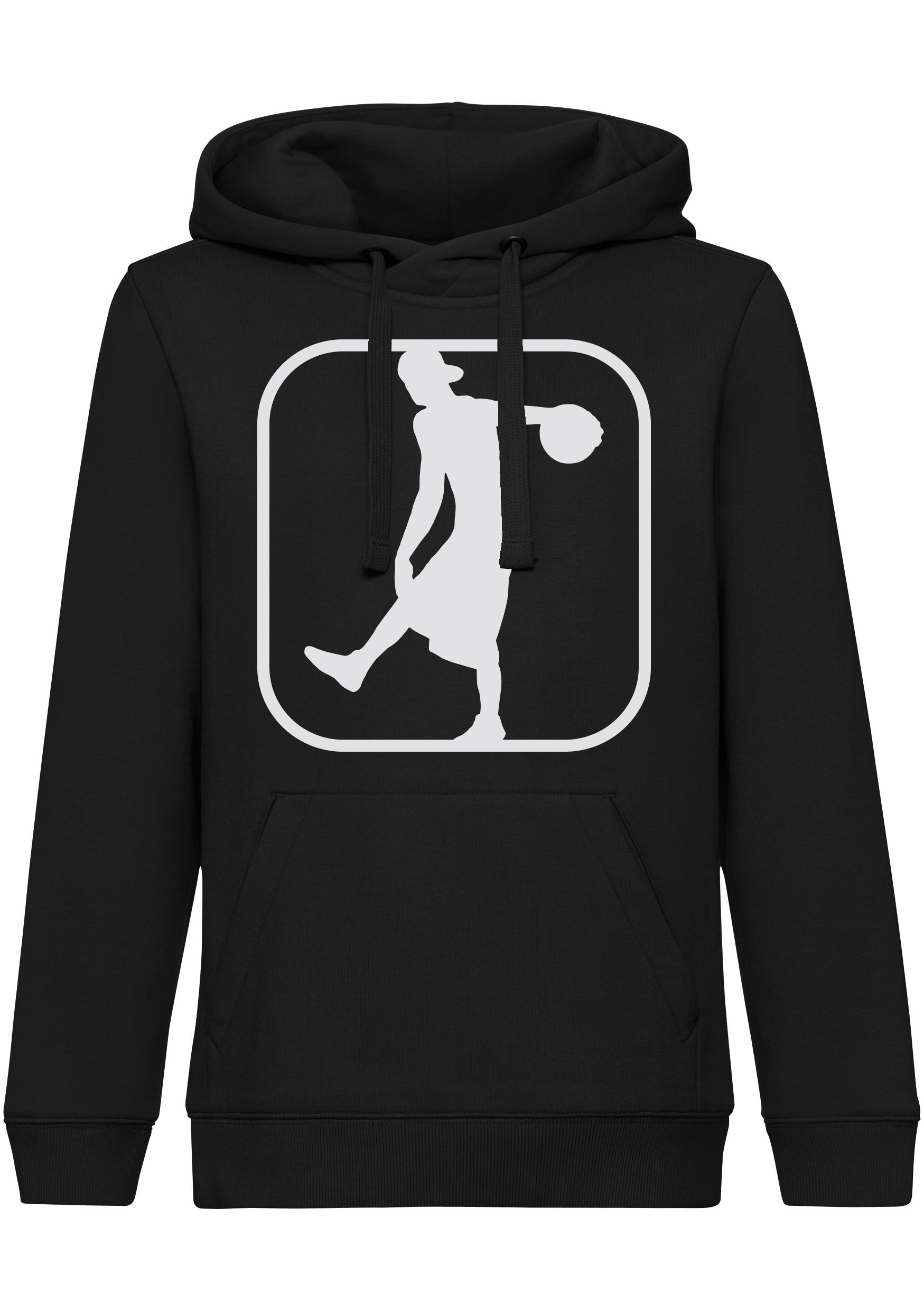 Hoodie MrMike Streetball Monochrom